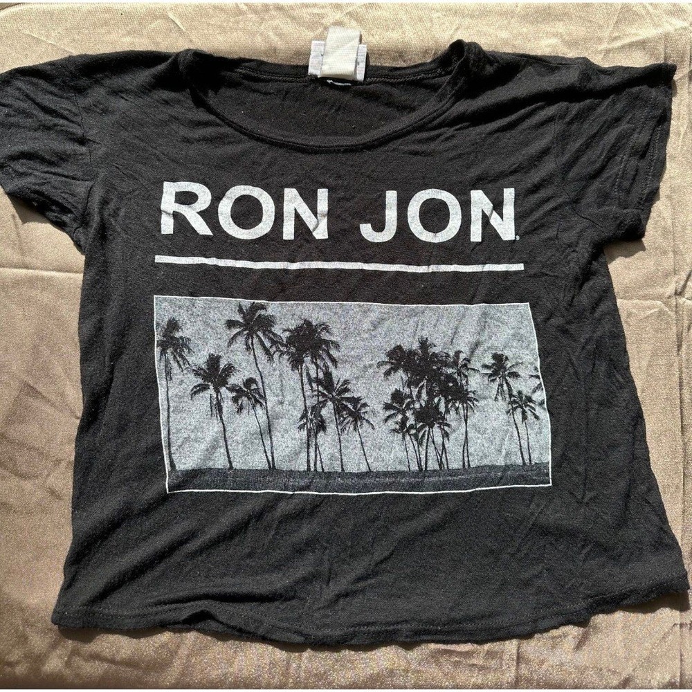 Ron Jon cropped t-shirt